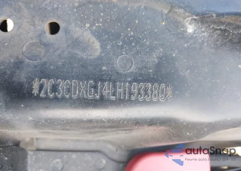 2020 Dodge Charger Scat Pack Rwd z USA, uszkodzony, nr VIN 2C3CDXGJ4LH193380